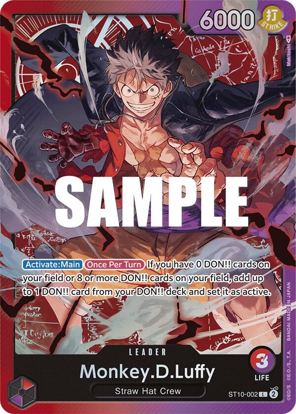 One Piece ST10-002 Monkey.D.Luffy Leader
