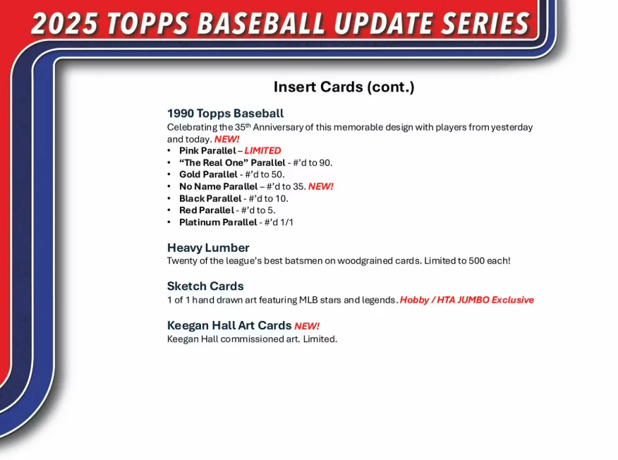 2025 Topps Update Series Baseball Value Box - Image 5