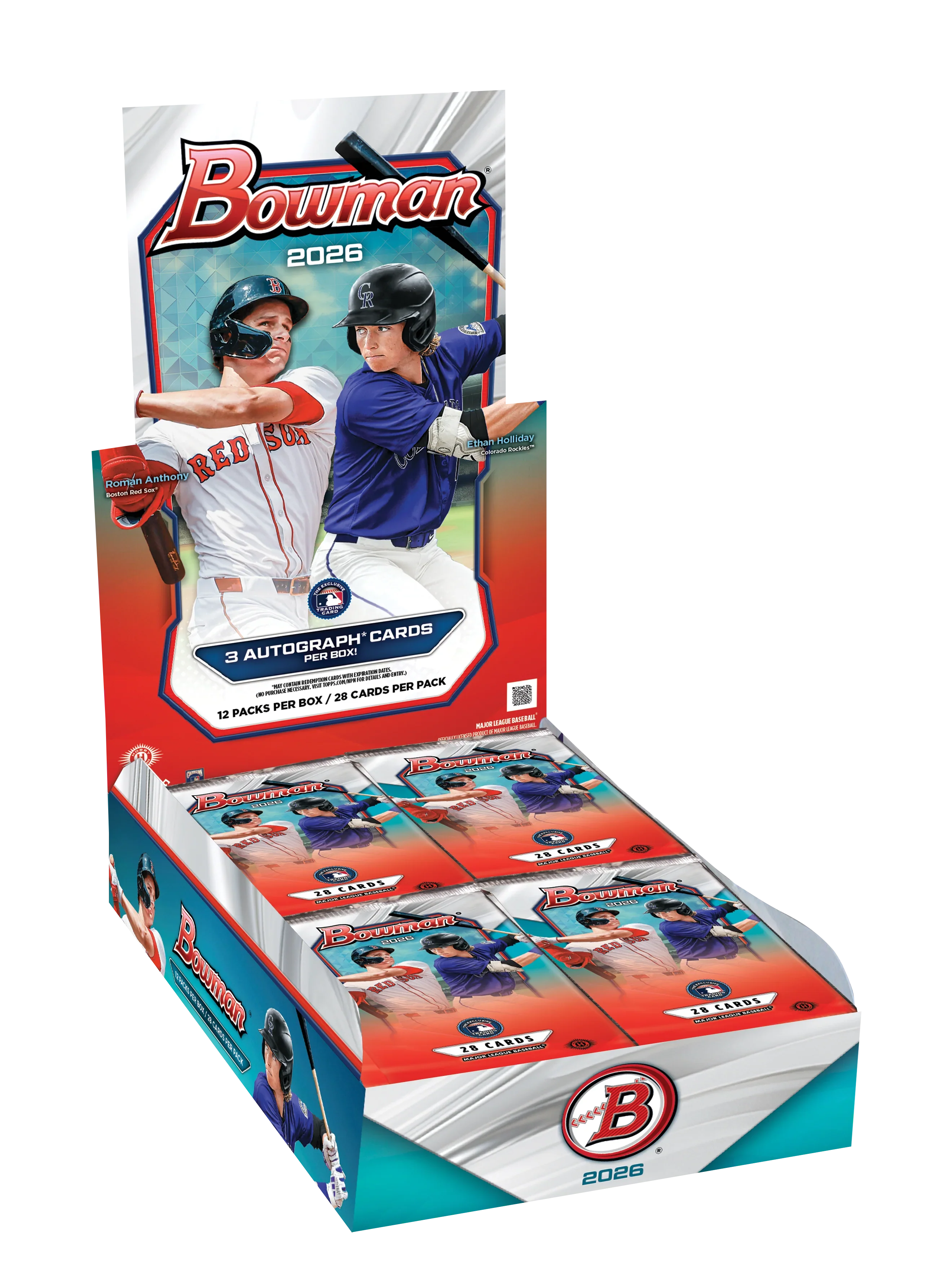 2026 Bowman Baseball Hobby Jumbo Box