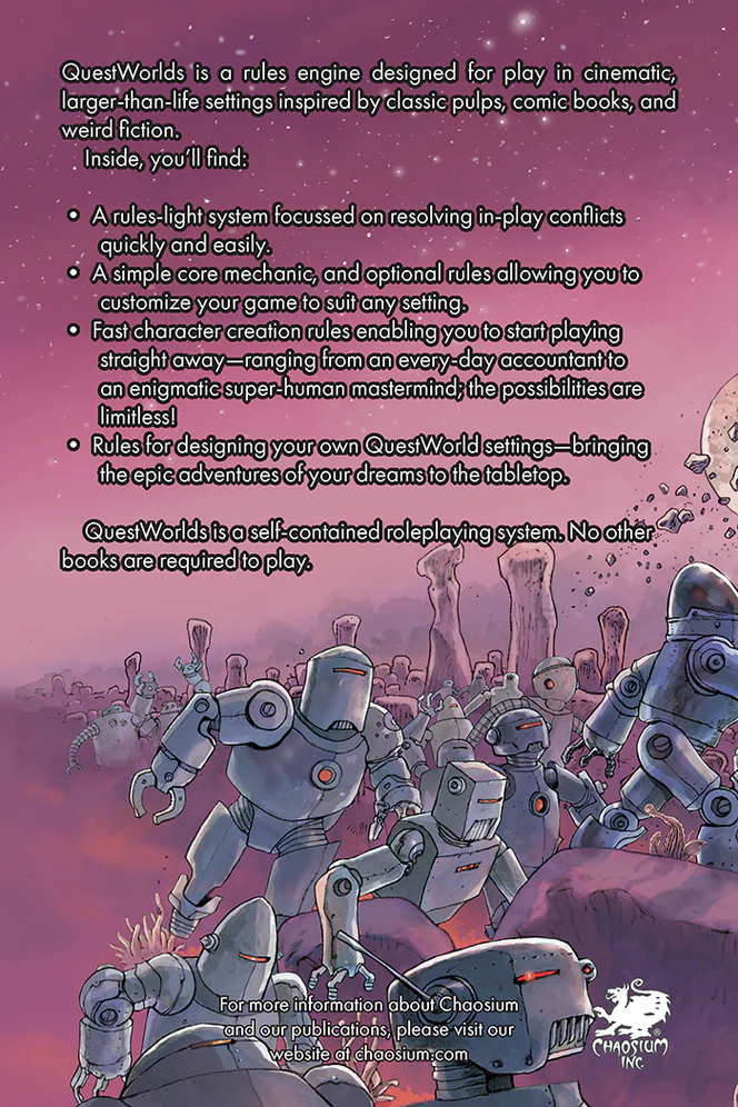 Quest Worlds: A setting Agnostic Roleplaying system - Image 2
