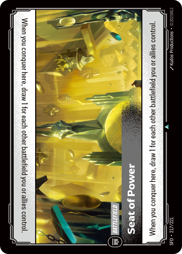 Seat of Power 217/221 (Spiritforged)