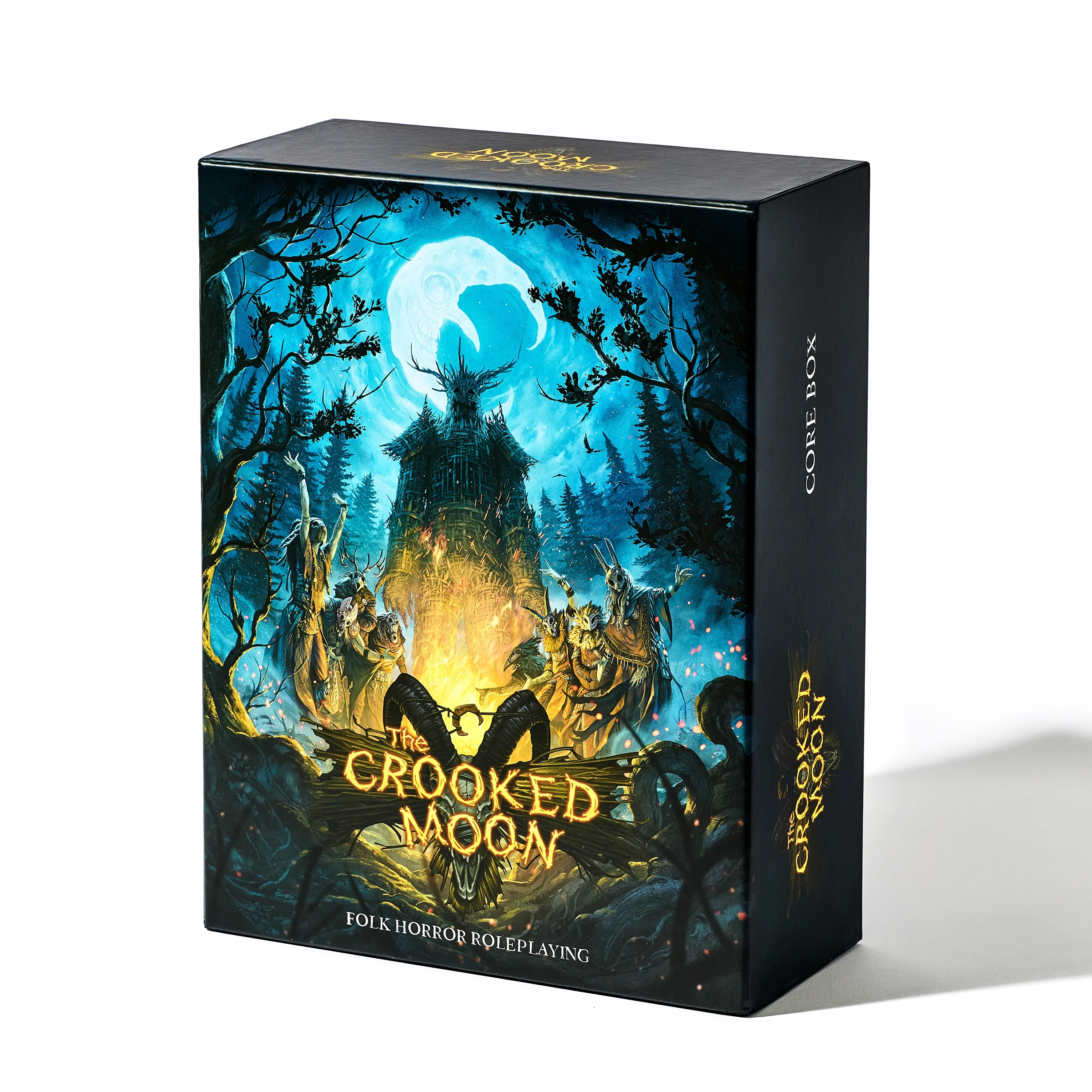 The Crooked Moon Core Box: Folk Horror Roleplaying Box