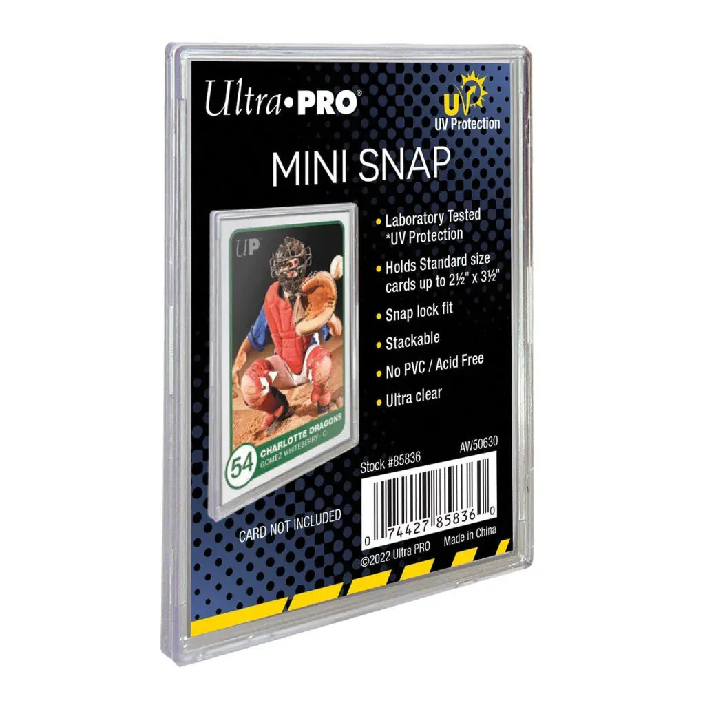 Ultra PRO - Mini Snap Card Holder Standard Protector UV Protection