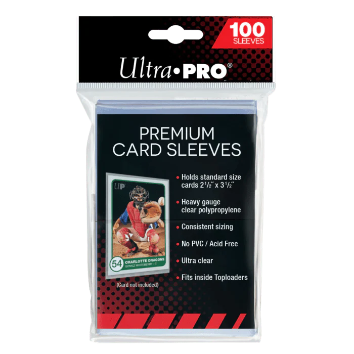 Ultra Pro - Ultra Clear Premium Card Sleeves (100 Count)